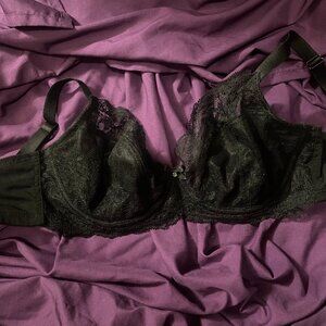 Panache Ana NWOT 30E - Black, Underwire Plunge Bra